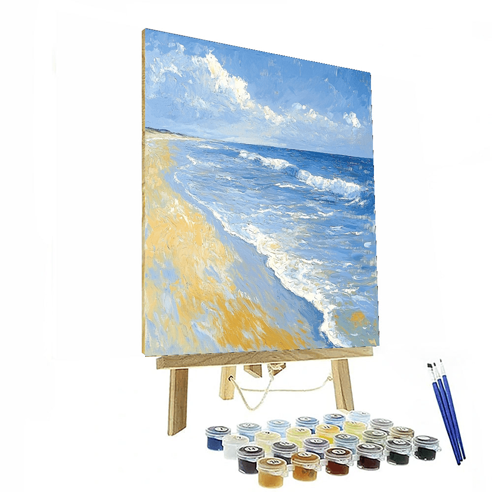 J.M.W. Turner Inspired Shores Of Tranquility  Paint By Numbers