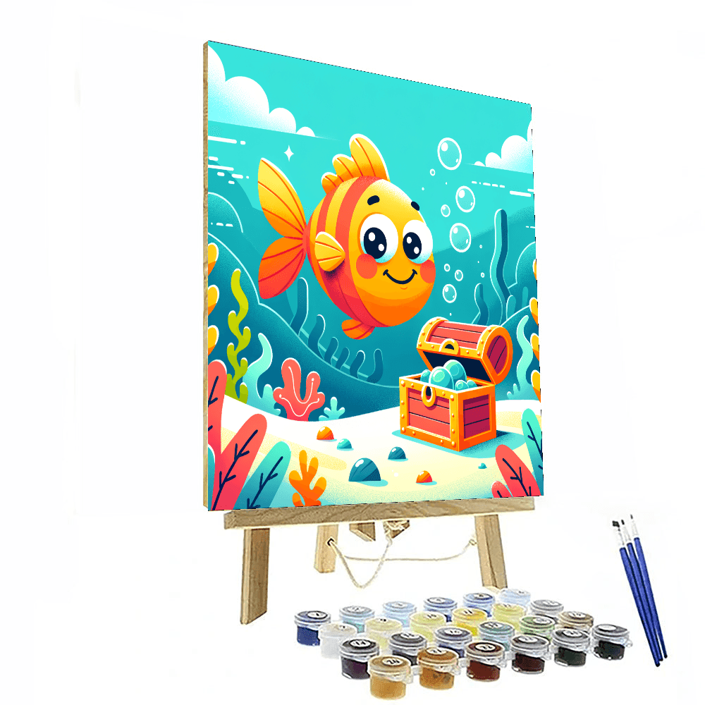 Undersea Treasure Hunt Paint By Number