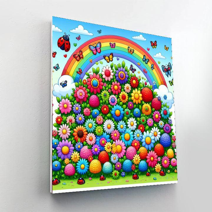 My Dream Garden Painting By Numbers Kit