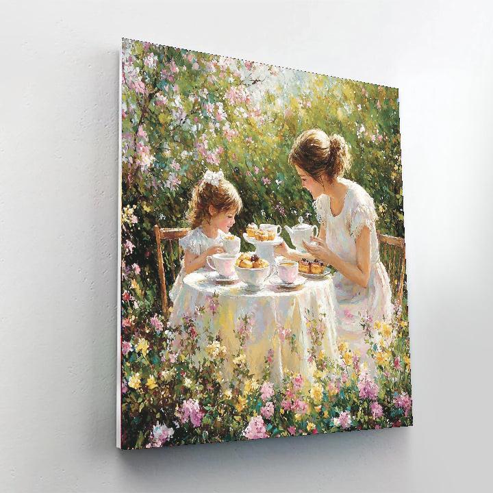 An Afternoon Tea DIY Paint By Numbers