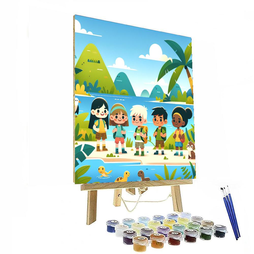 Island Paradise Adventure Paint By Color