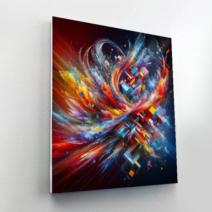 Abstract Journey Paint By Number