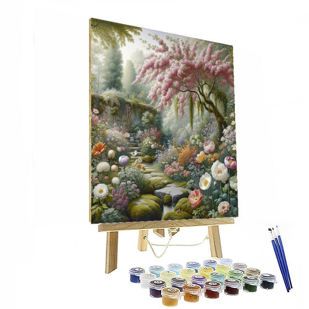 Enchanted Bell Garden Paint By Number