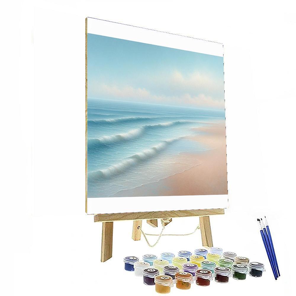 Ocean's Serene Melody Painting By Numbers Kit