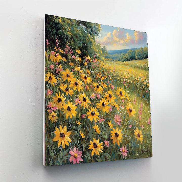 Memories In Bloom DIY Paint By Numbers