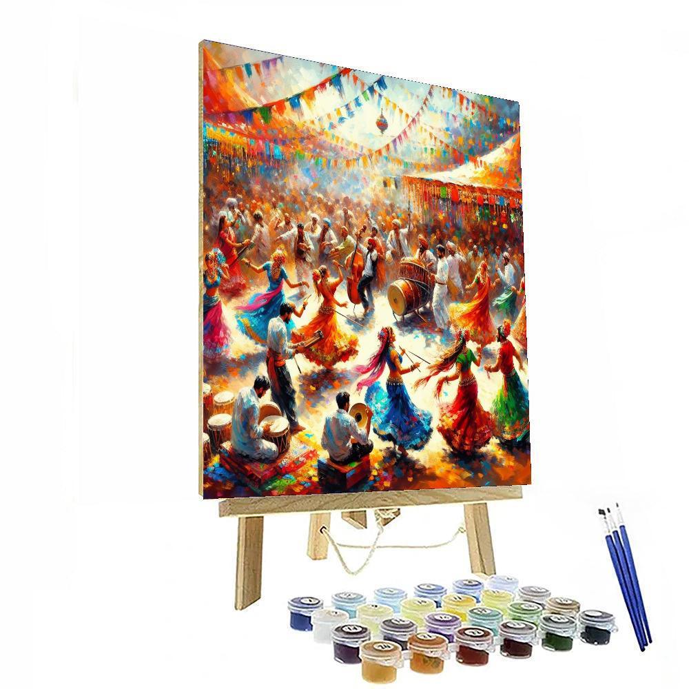 Dynamic Festival Fiesta Paint By Numbers