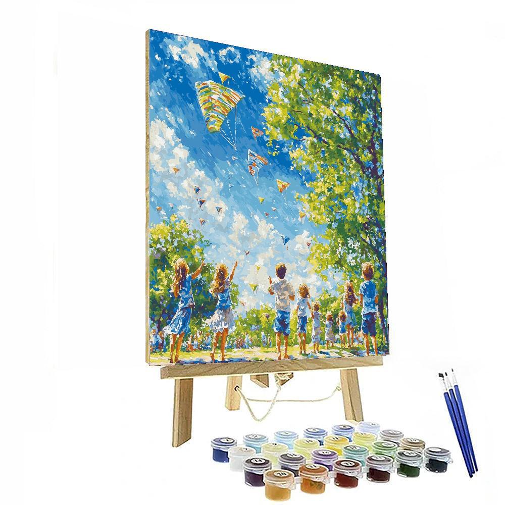 Laughter In The Breeze Numbered Painting Kits