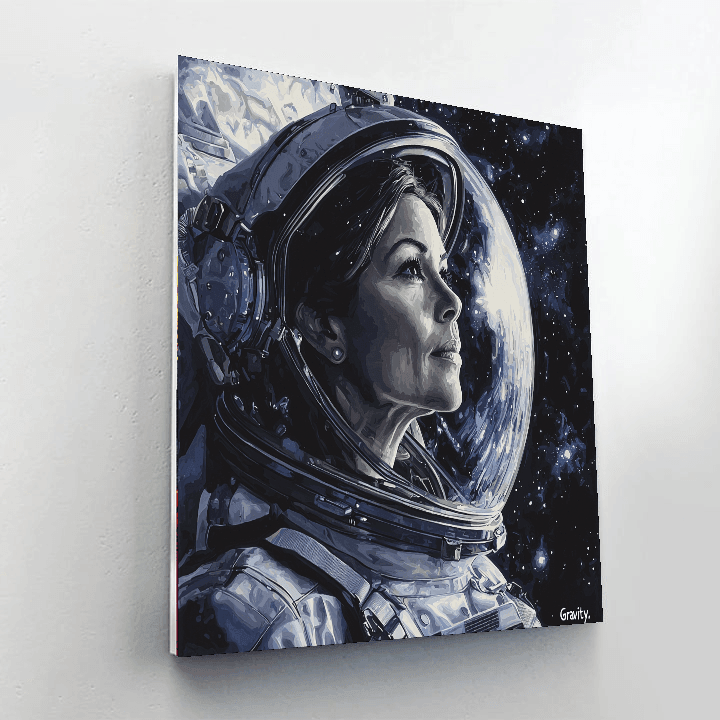 Sandra Bullock: Gravity-defying Grace Painting Number Kit