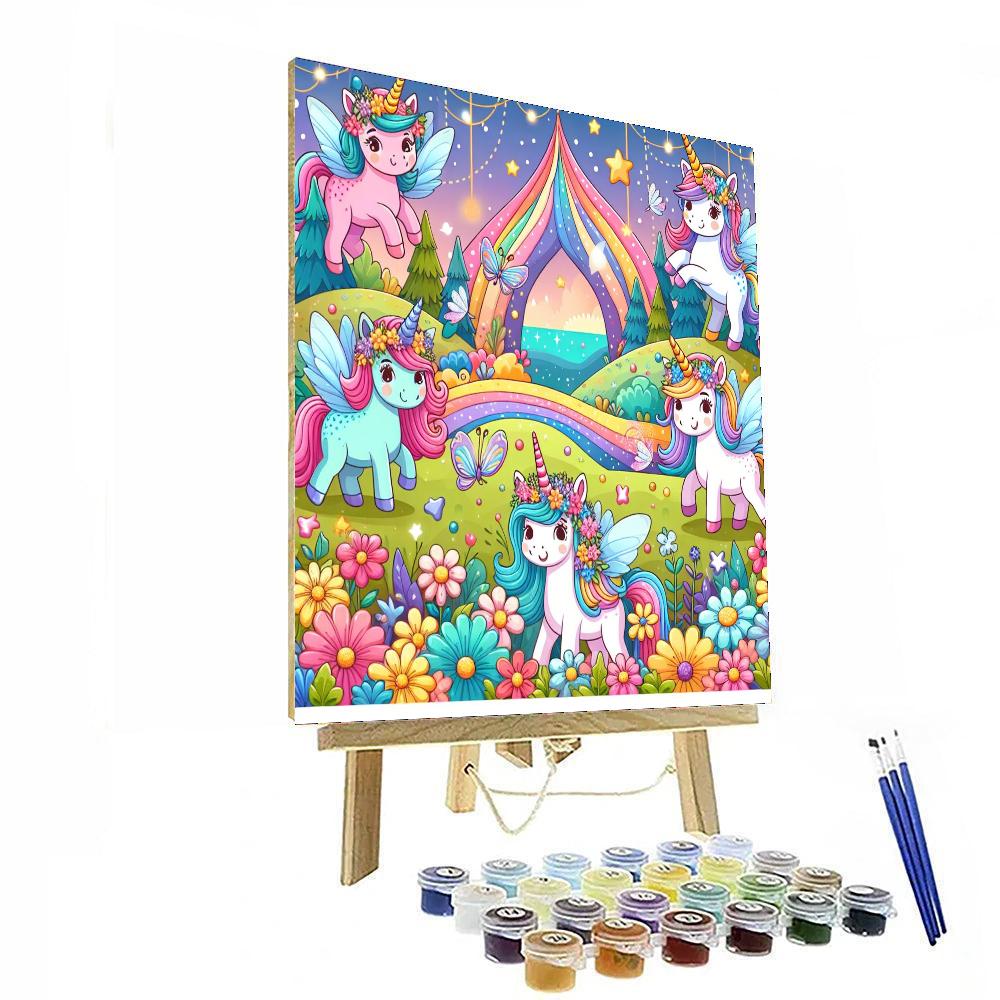 Fantasy Friends Paint By Numbers Art