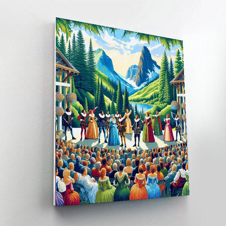 Oregon Shakespeare Festival - Usa Paint By Number