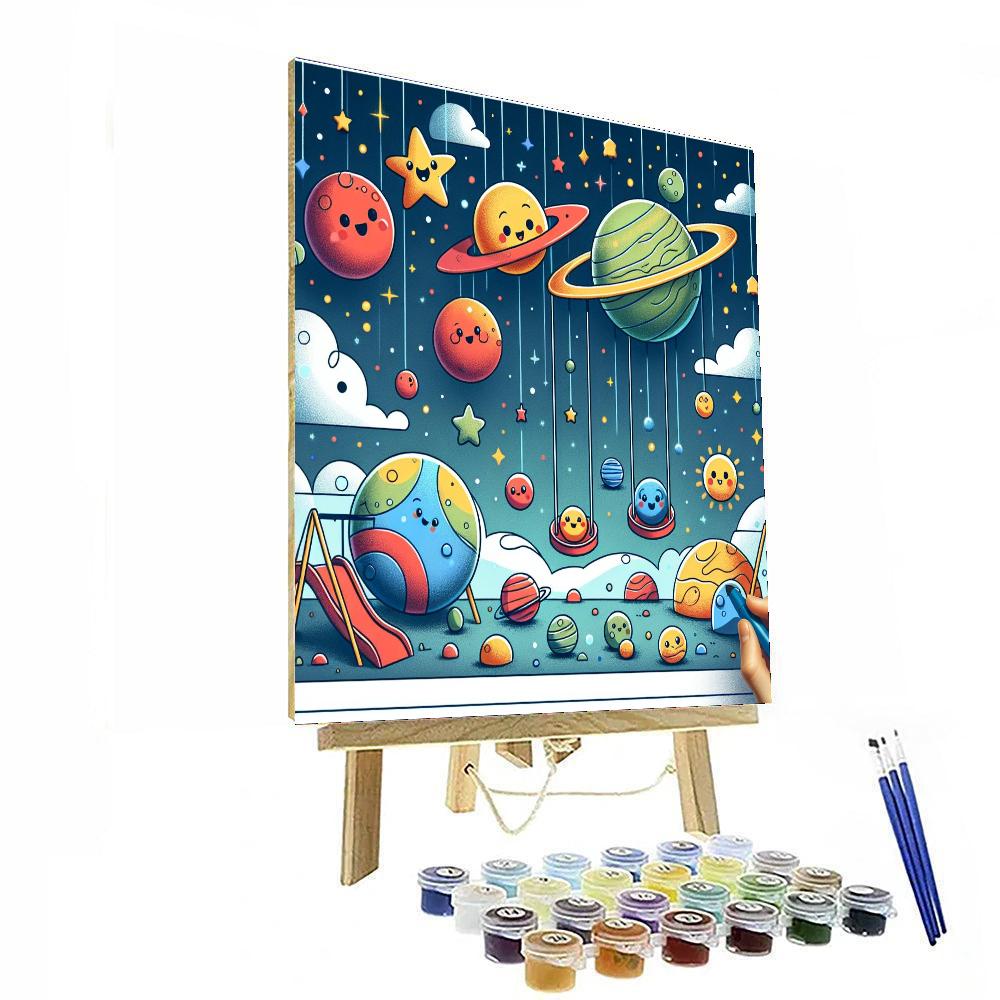 Astral Adventure Playground Number Painting