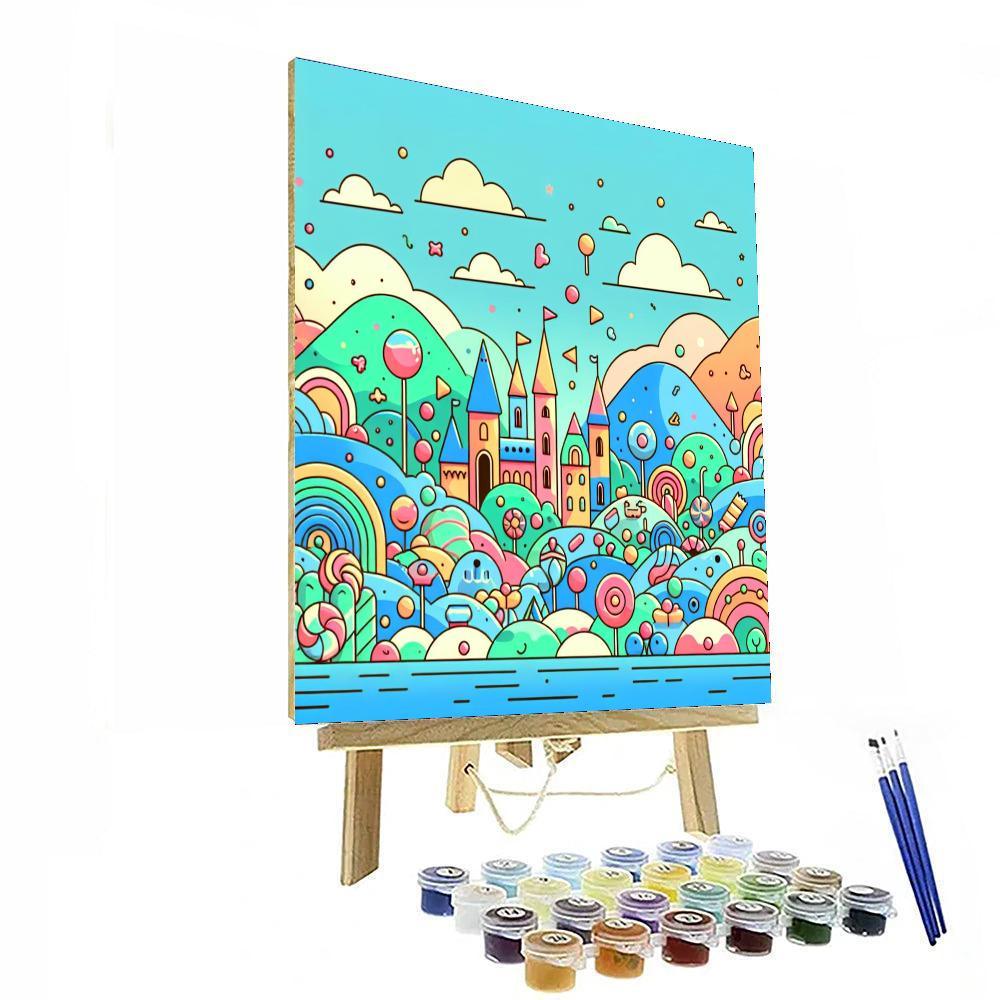 Bubblegum Kingdom Numbered Painting Kits