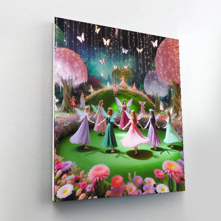 Joyful Fairy Festival DIY Paint By Numbers