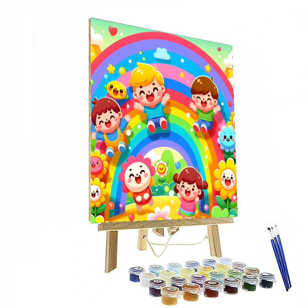 Adventure on a Rainbow - DIY Painting By Numbers Kit – Artistry Rack