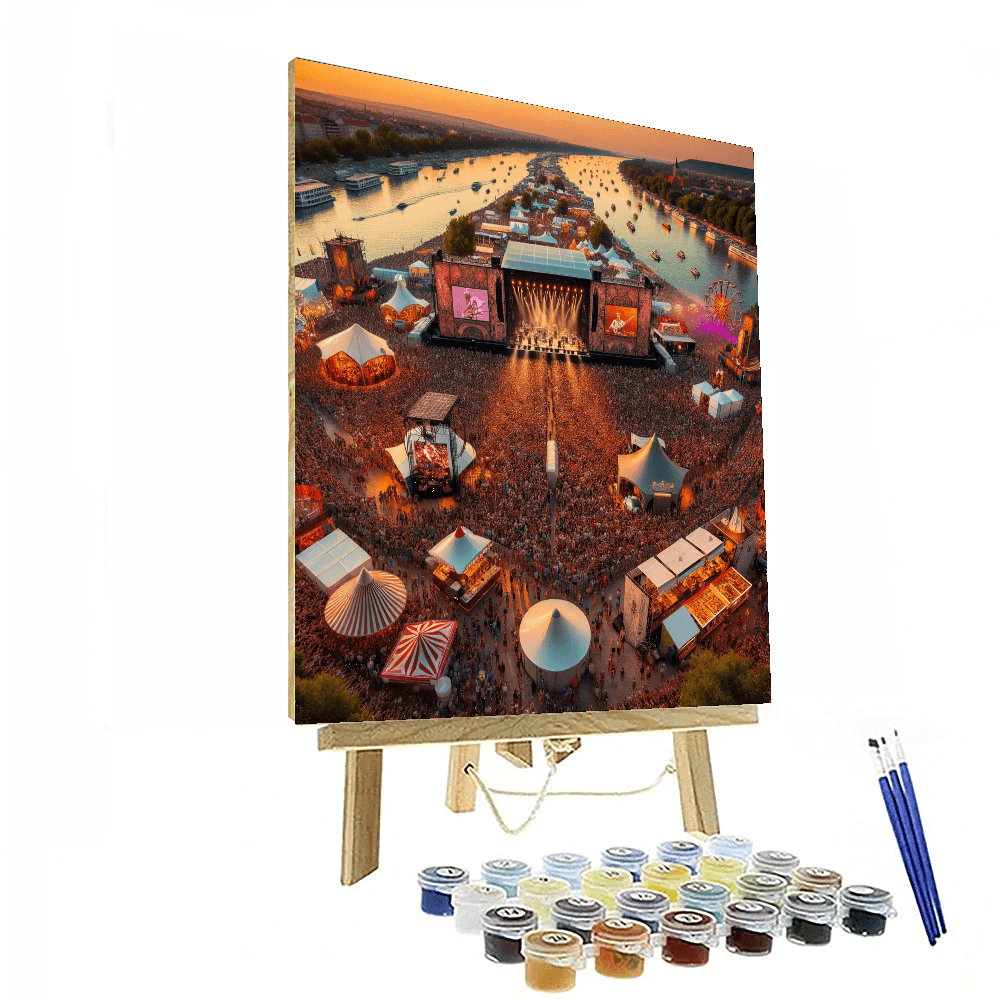 Sziget Festival Painting Number Kit