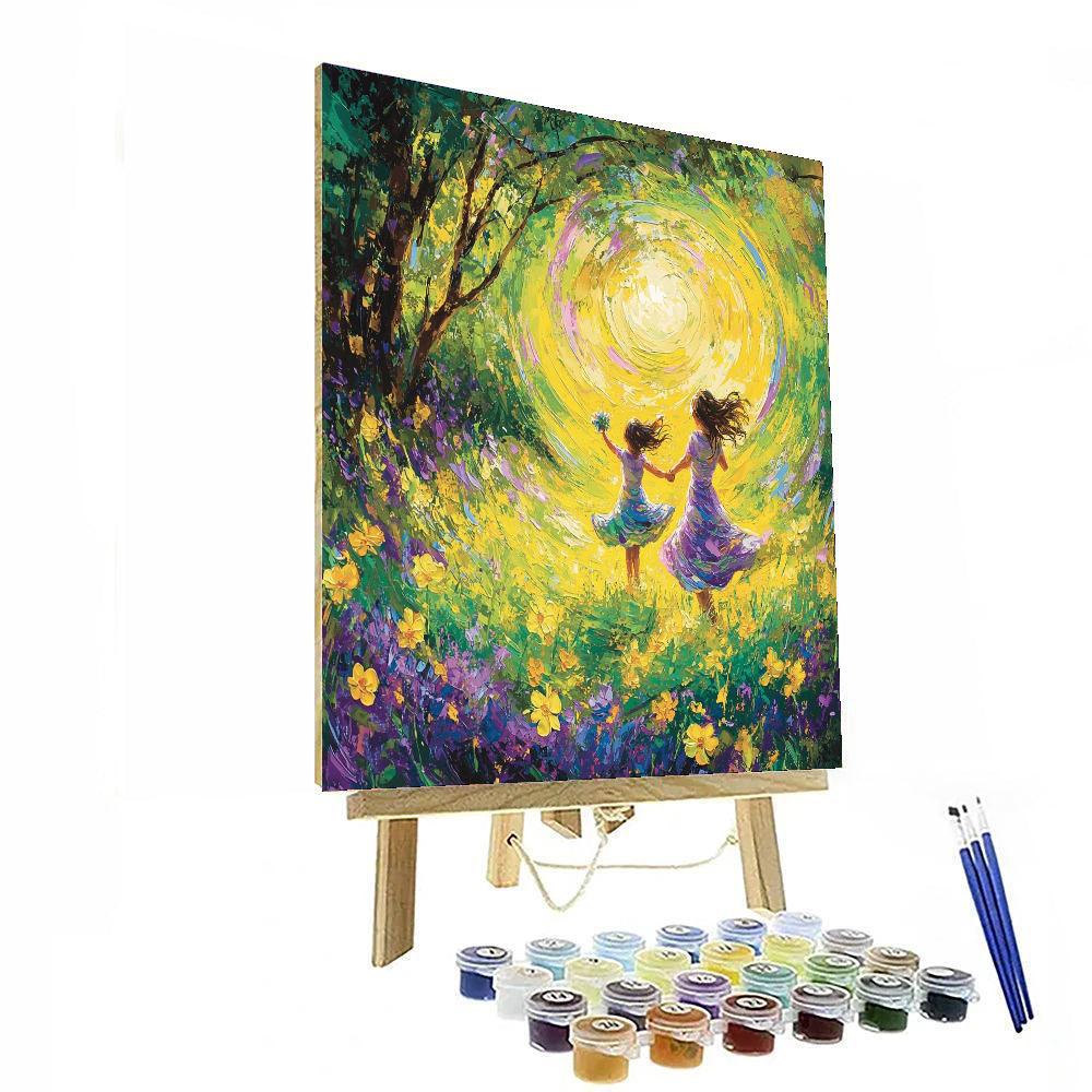 Dance Of The Meadow Painting Number Kit