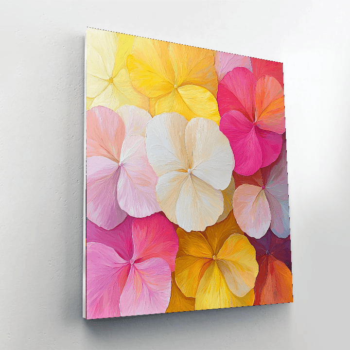 Renoir Inspired Charming Petals  Painting By Numbers Kit