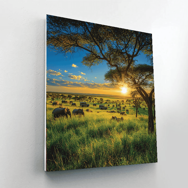 Tsavo National Park Paint By Numbers