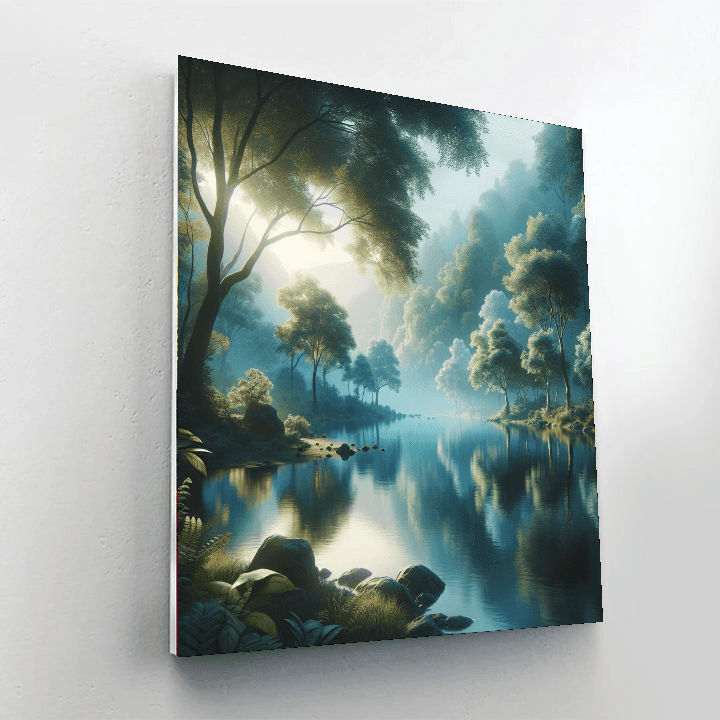 Serenity By The Lake Numbered Painting Kits