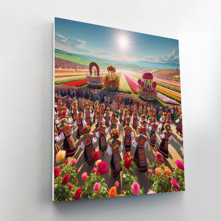 Festival Of Roses - Kazanlak, Bulgaria Paint By Numbers Kits