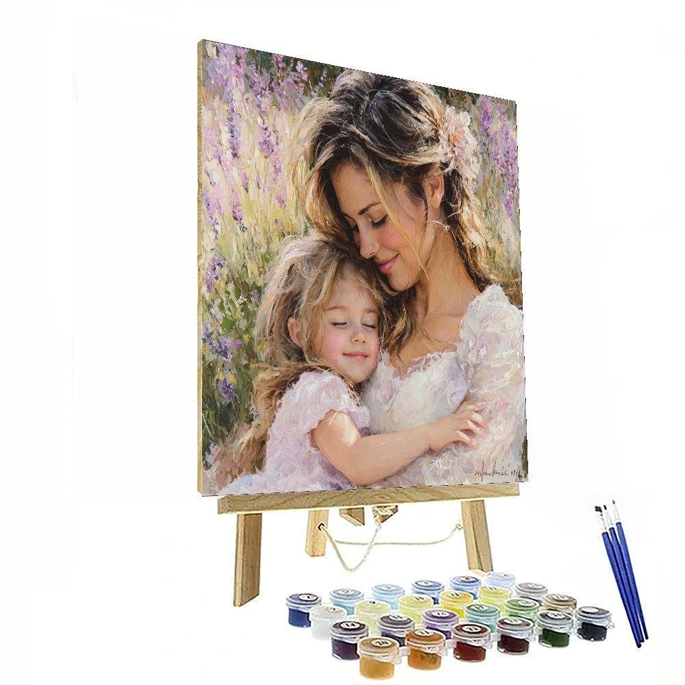 Tender Embrace Numbered Painting Kits
