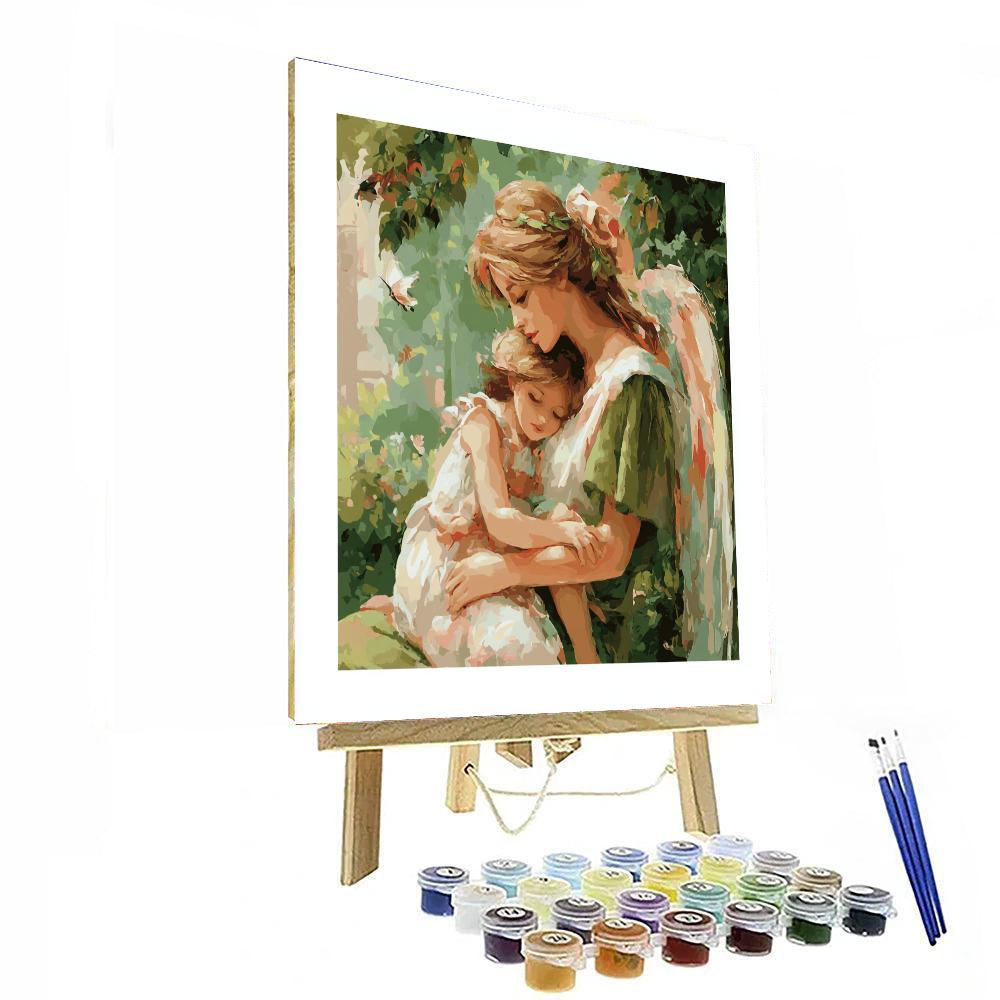 Sheltered In A Mother's Wings Paint By Number