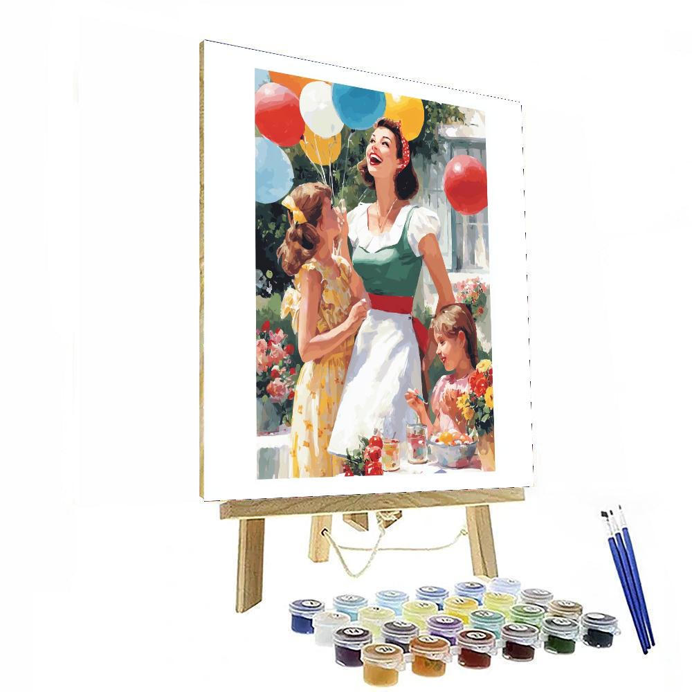 Celebrating Mom's Love Paint By Numbers Kits