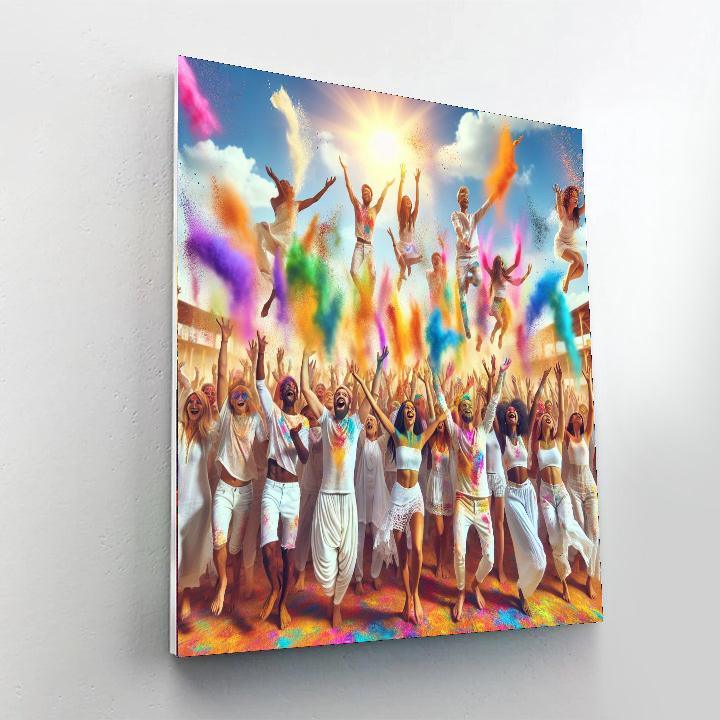 Festival Of Colors - Utah Paint By Color