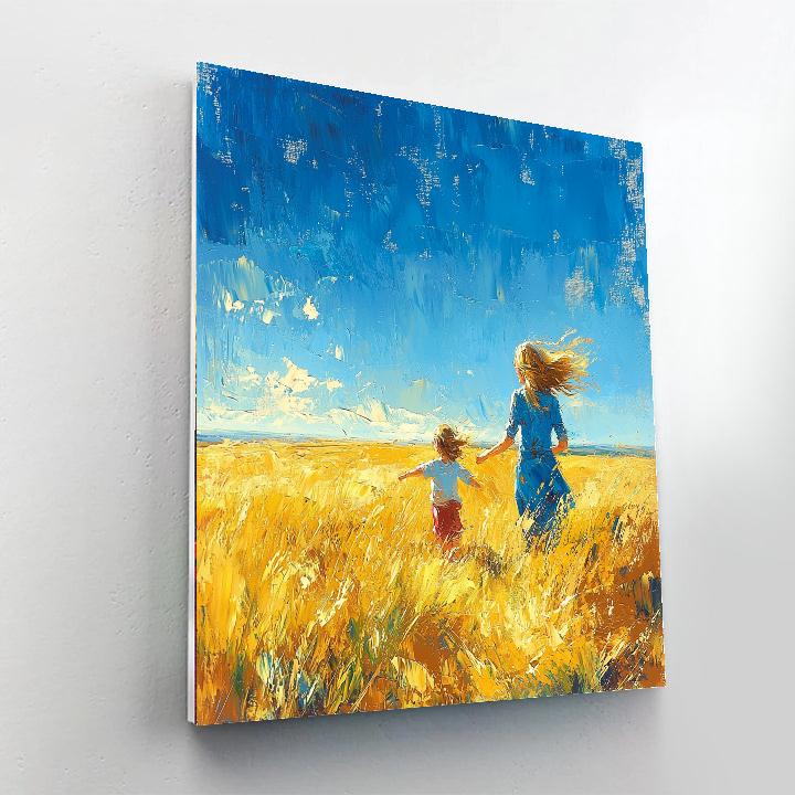 Fields Of Laughter Numbered Painting Kits