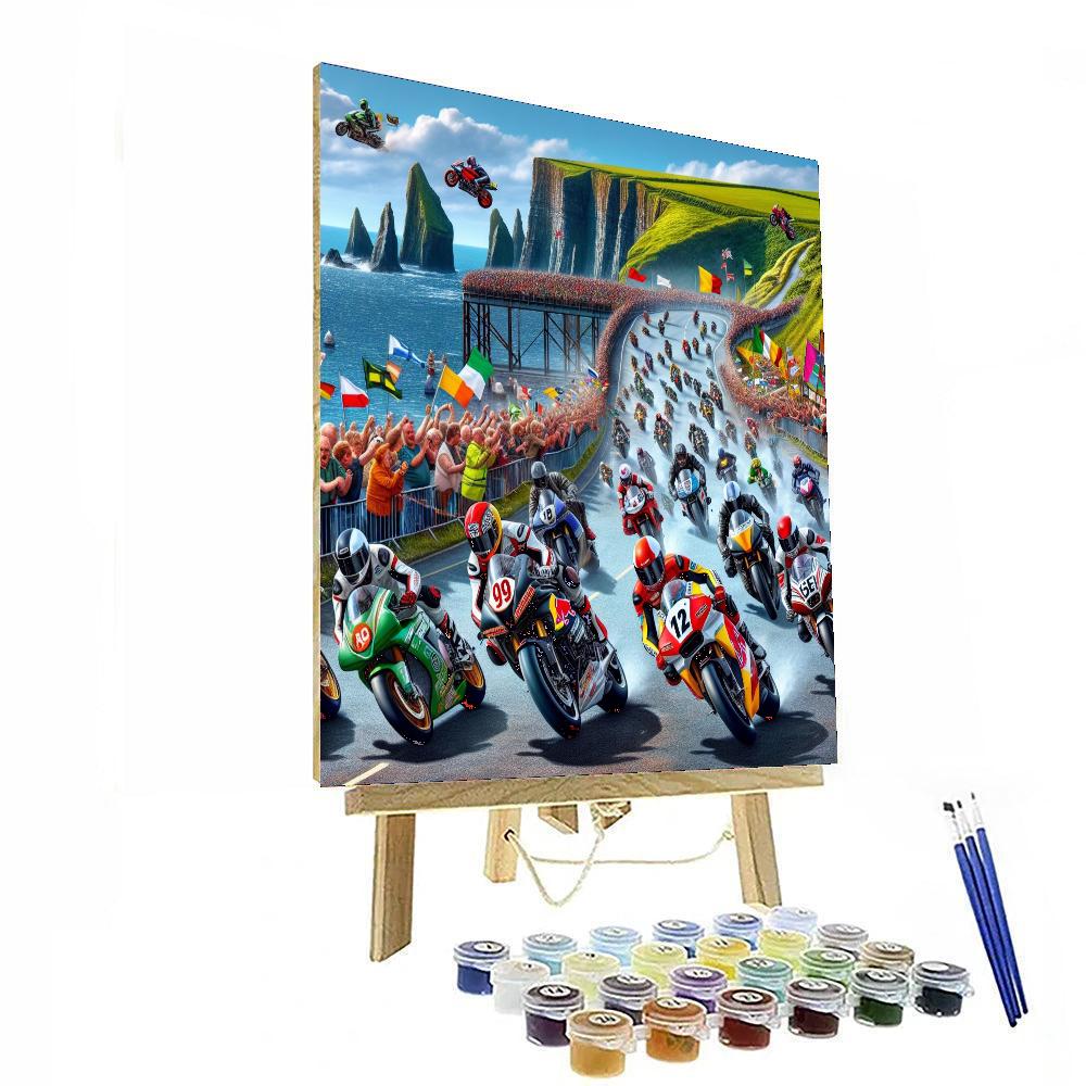 North West 200 DIY Paint By Numbers