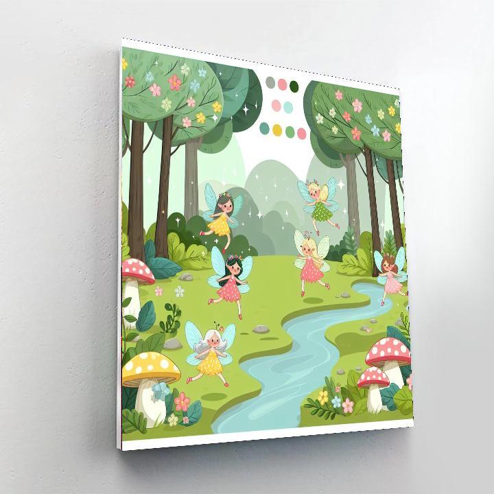 Fairy Forest Magic Paint By Number