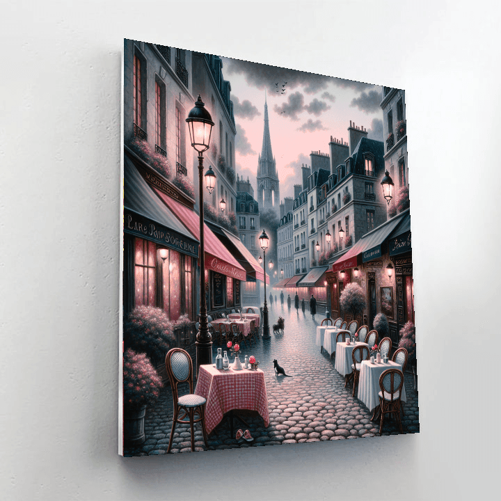 Parisian Dream Paint By Numbers Art