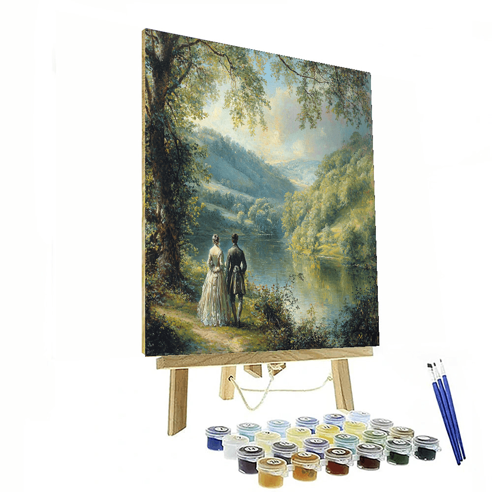 Thomas Gainsborough Inspired Historical Reflections  Paint By Color