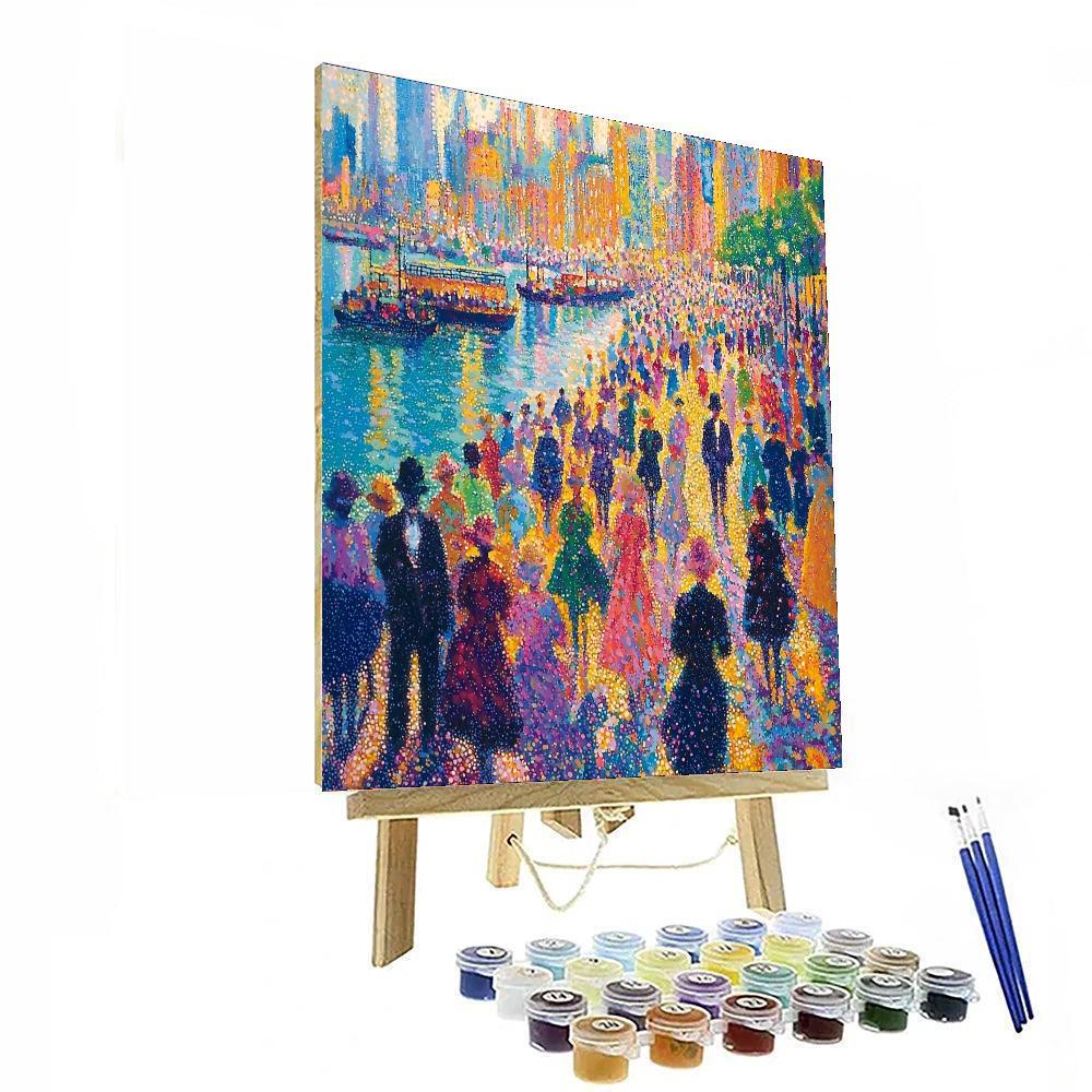 Georges Seurat Inspired Vivid Dreams  Numbered Painting Kits