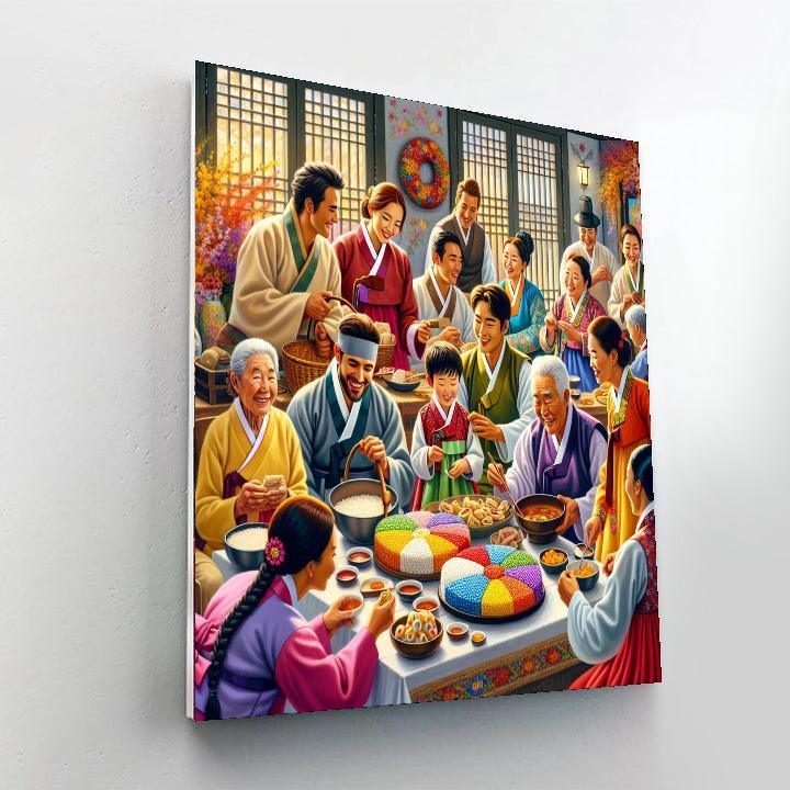 Chuseok - Korea Paint By Numbers Kits