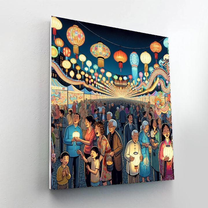 Shenzhen Lantern Festival - China Paint By Numbers