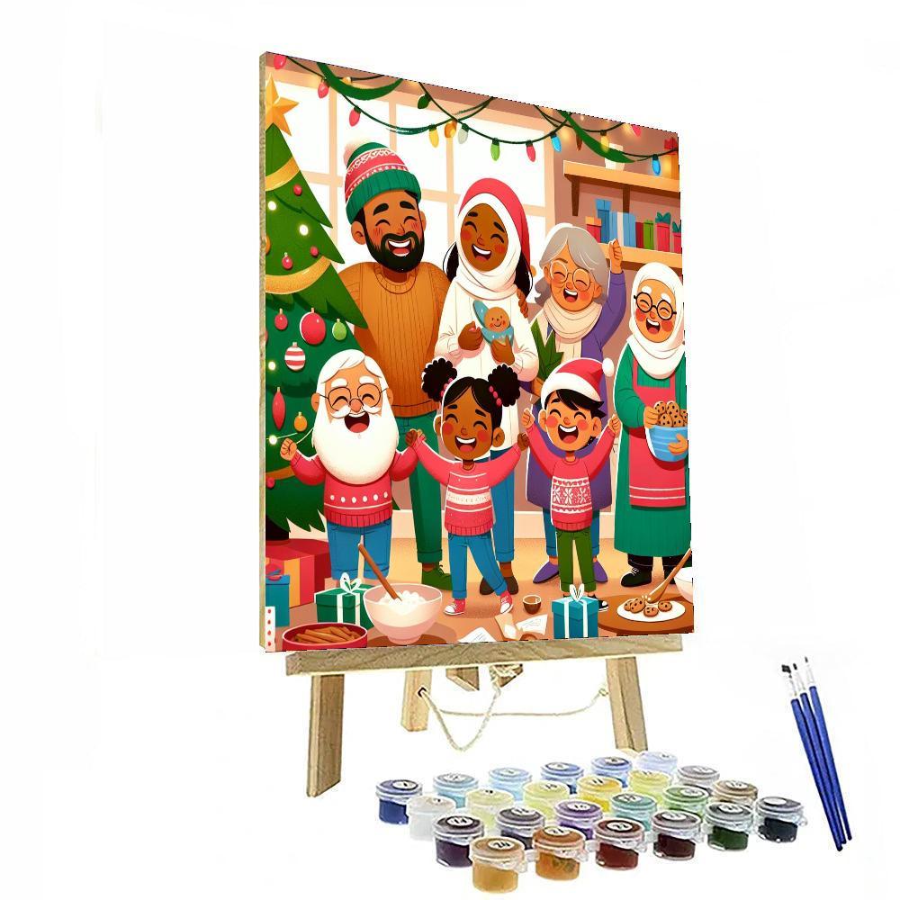 Magical Holiday Adventure Paint By Number