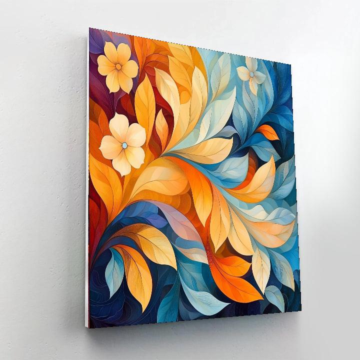 Leonardo Da Vinci Inspired Flow Of Time  DIY Paint By Numbers