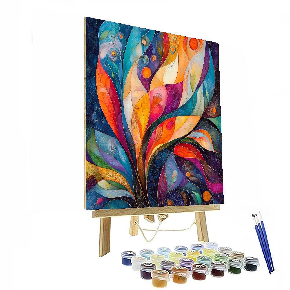 Paul Klee Inspired Whimsical Abstractions  Paint By Color