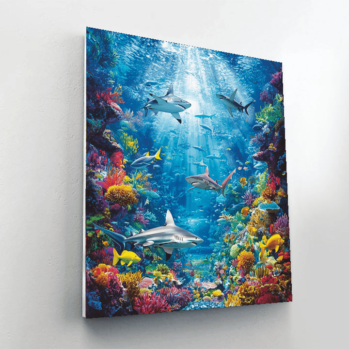 Lisbon Oceanarium - Portugal Paint By Numbers Kits