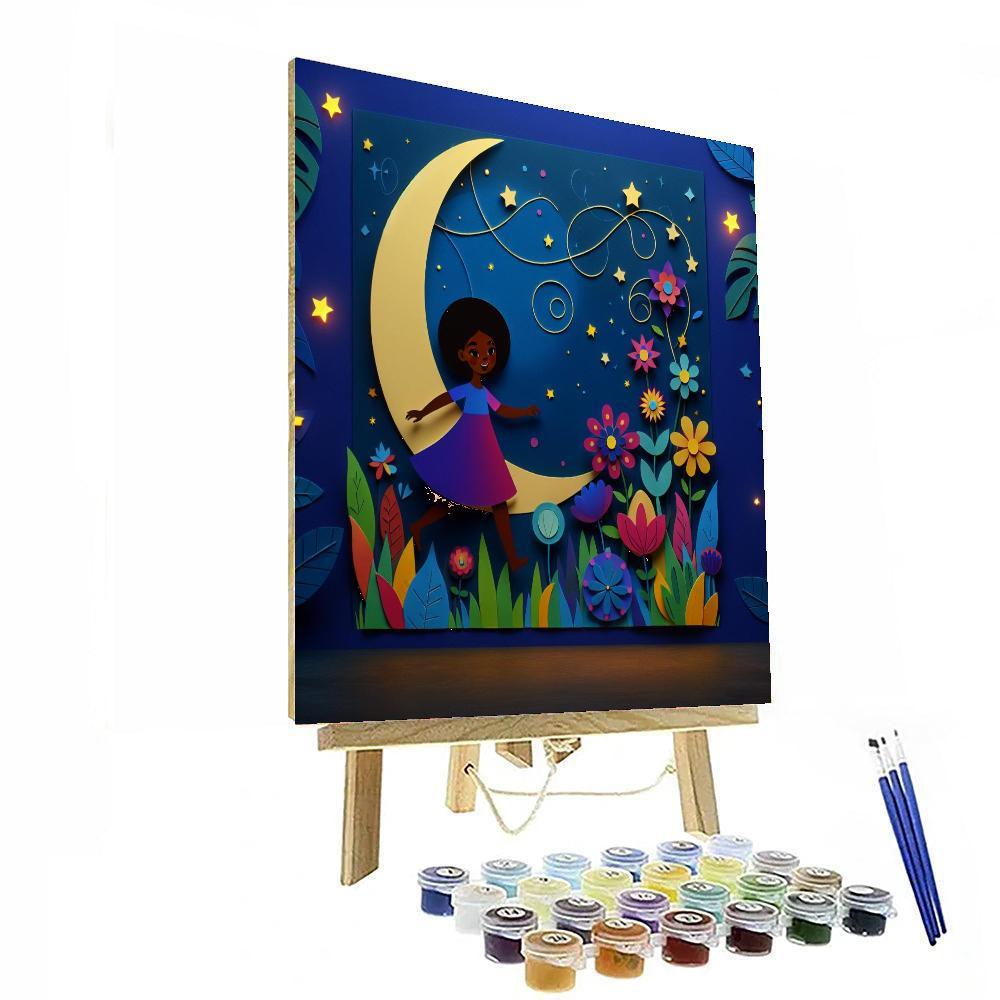 Magical Moon Garden Paint By Numbers Kits