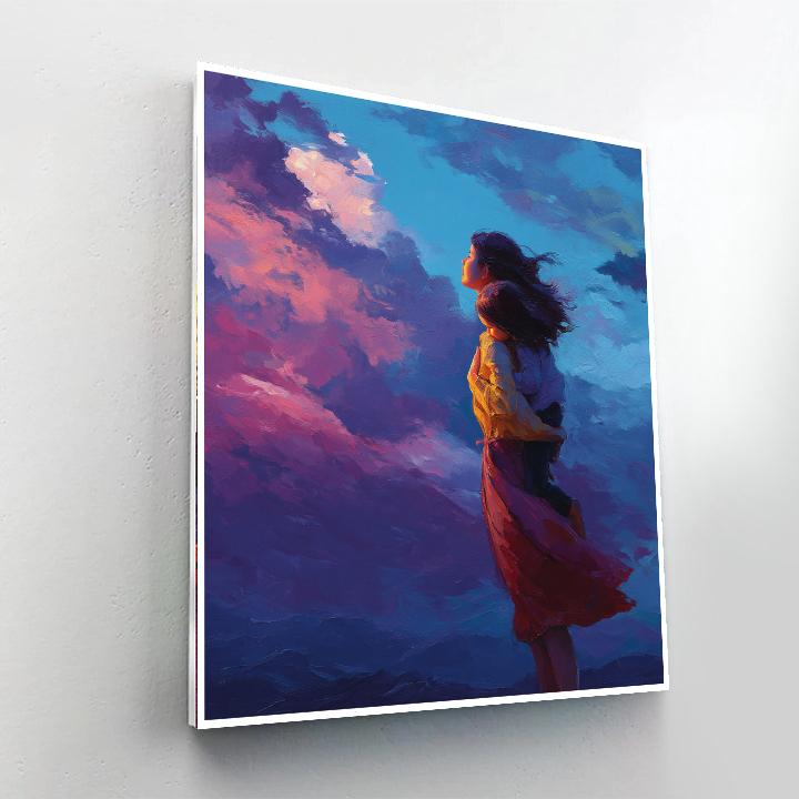 Strength Of A Mother Paint By Color