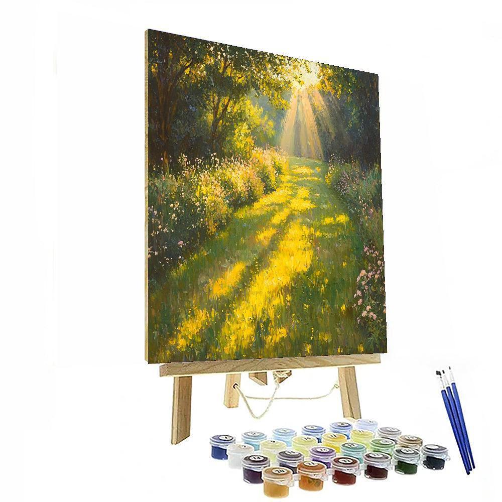 Edgar Degas Inspired Dances Of Dappled Light  Painting By Numbers Kit