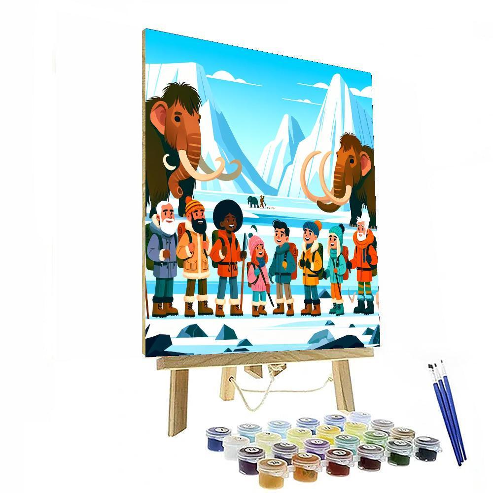 Ice Age Expedition DIY Paint By Numbers