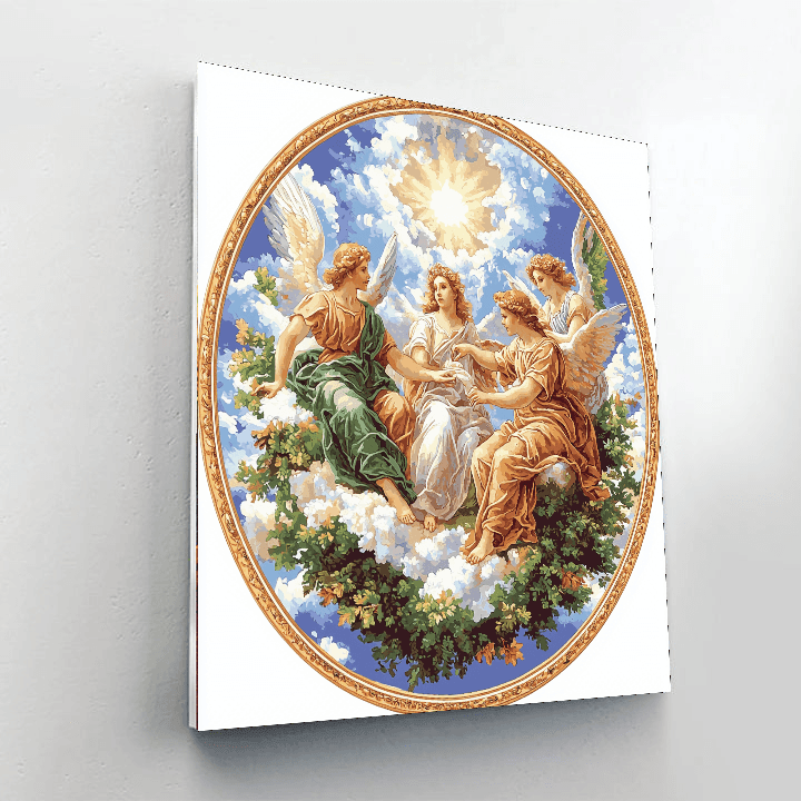 Raphael Inspired Renaissance Harmony  Paint By Numbers