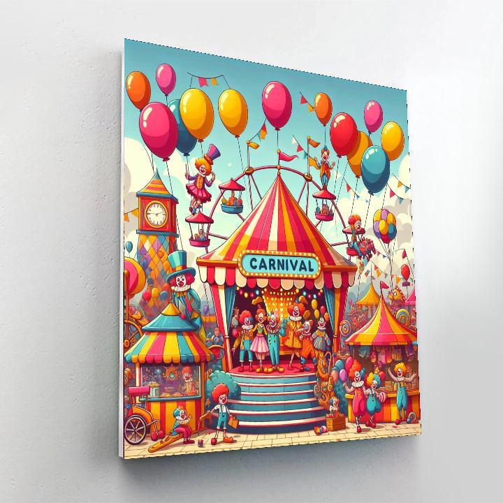 Carnival Spectacular Numbered Painting Kits