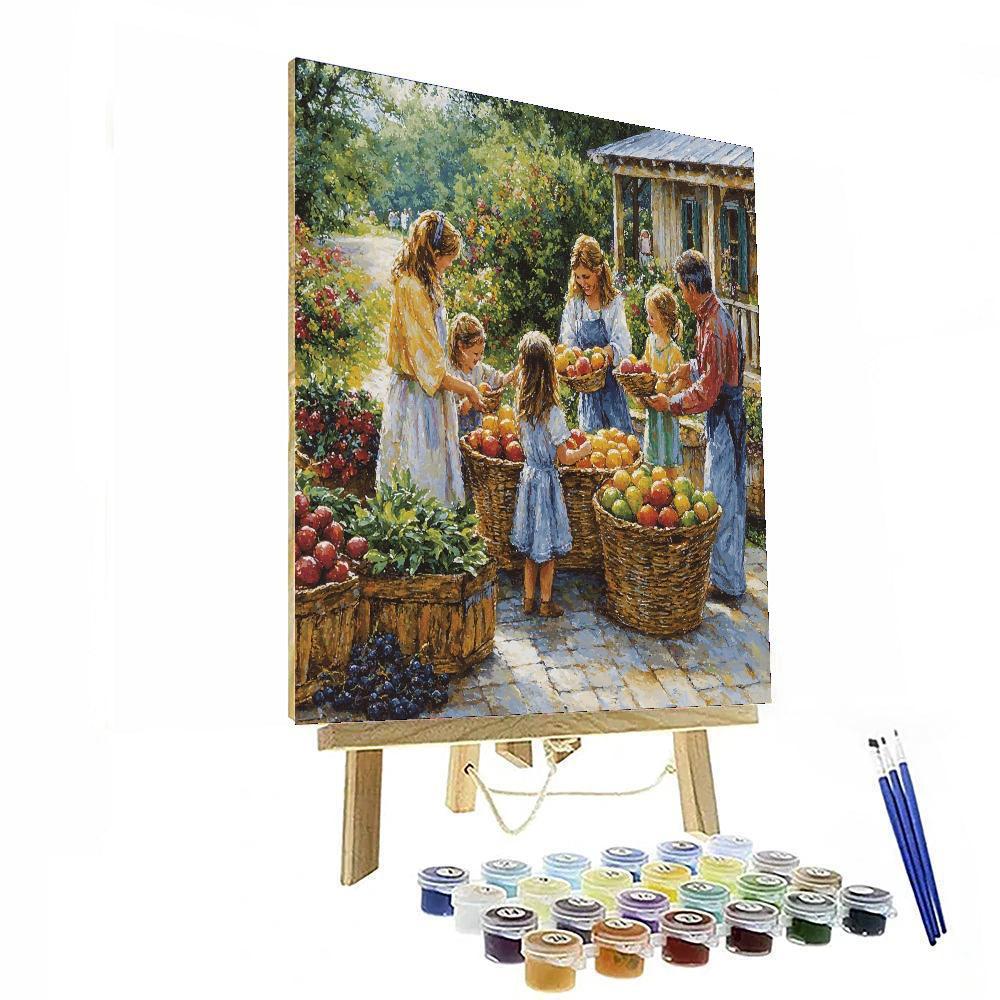 Harvest Time Together Numbered Painting Kits