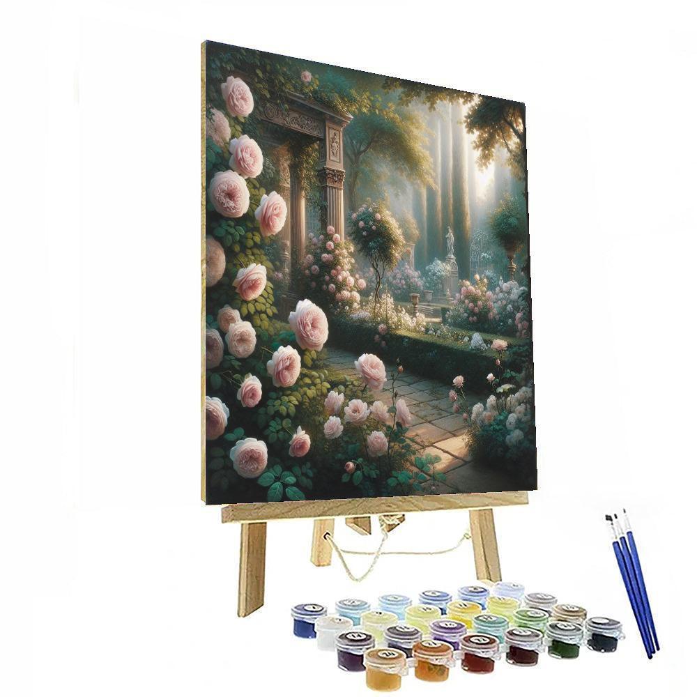 Victorian Garden Reverie Paint By Color