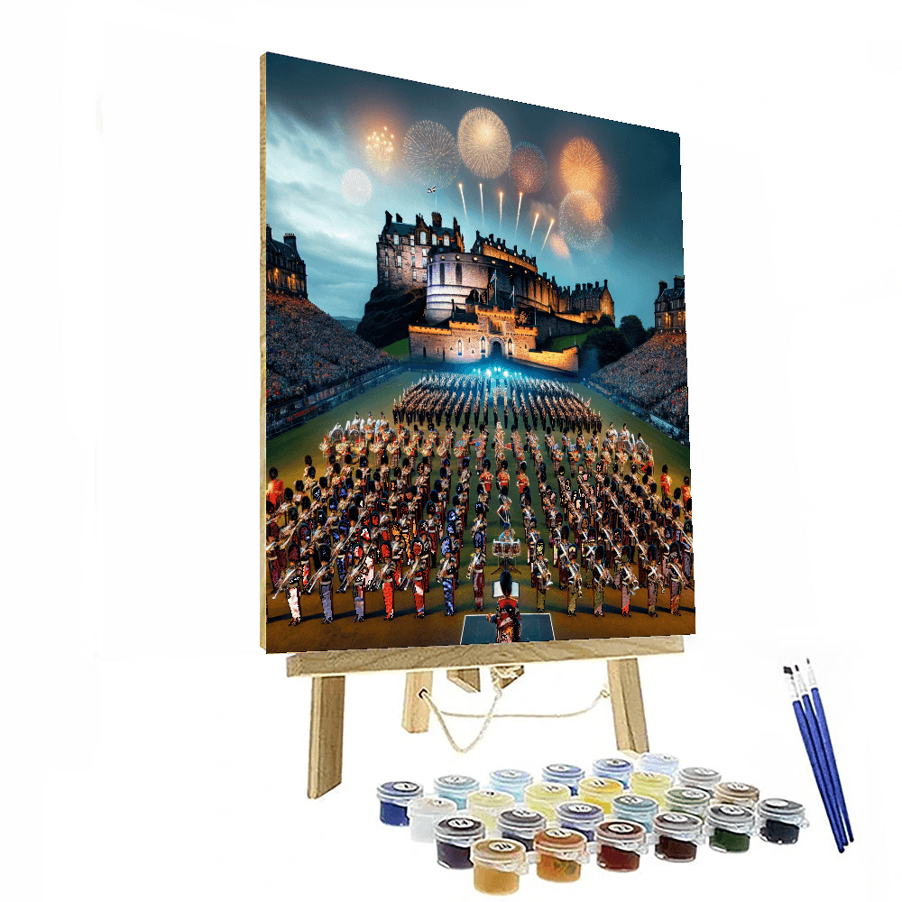 Edinburgh Tattoo - Scotland Paint By Numbers