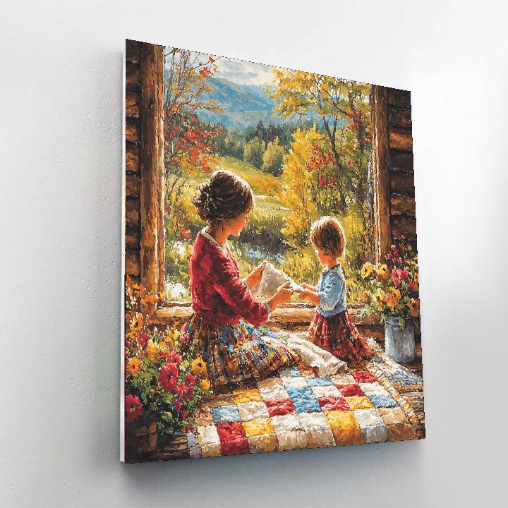 The Cozy Quilt Paint By Color